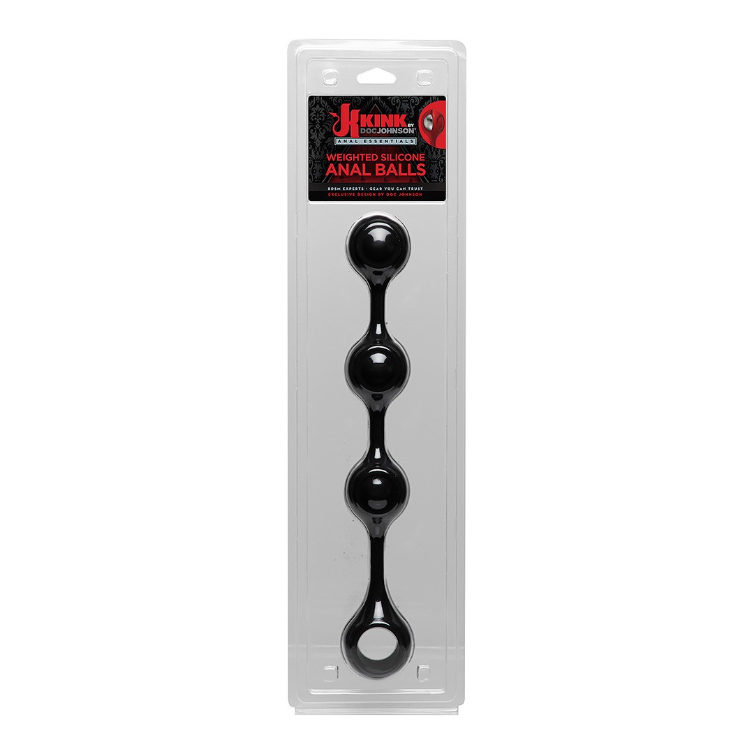 ANAL ESSENTIALS - WEIGHTED SILICONE ANAL BALLS