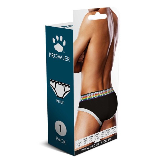 OVERSIZED PAW BRIEF - BLACK