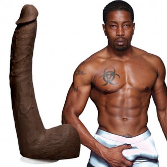 ISIAH MAXWELL - REALISTIC ULTRASKYN DILDO - 10 / 25 CM