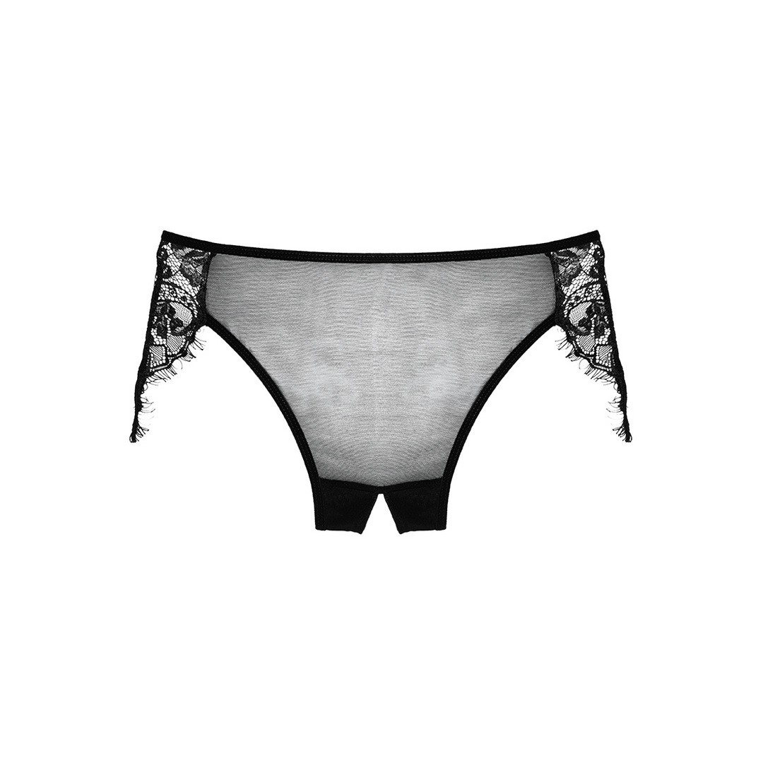 LAVISH - CROTCHLESS LACE PANTIES - ONE SIZE