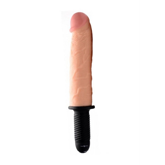 ONSLAUGHT - XXL VIBRATING DILDO THRUSTER