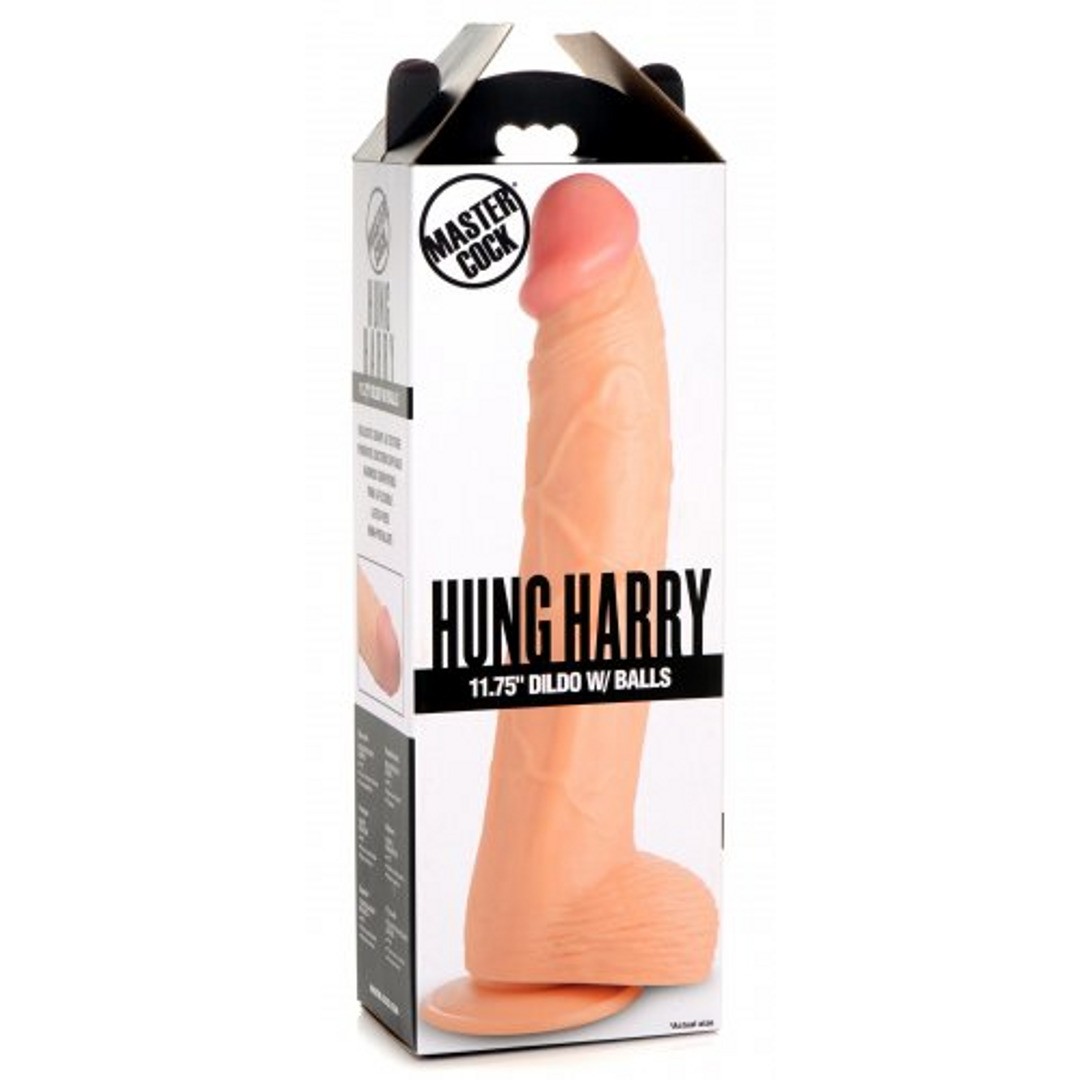 HUNG HARRY - DILDO WITH BALLS - 12 / 30 CM