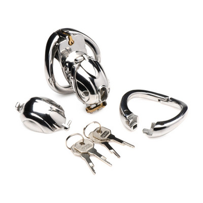 DELUXE LOCKABLE CHASTITY CAGE