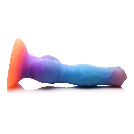 SPACE COCK - GLOW IN THE DARK - SILICONE ALIEN DILDO