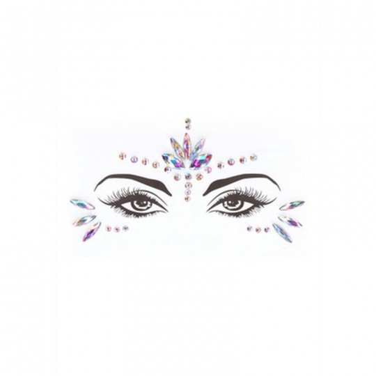 DAZZLING EYE CONTACT BLING STICKER