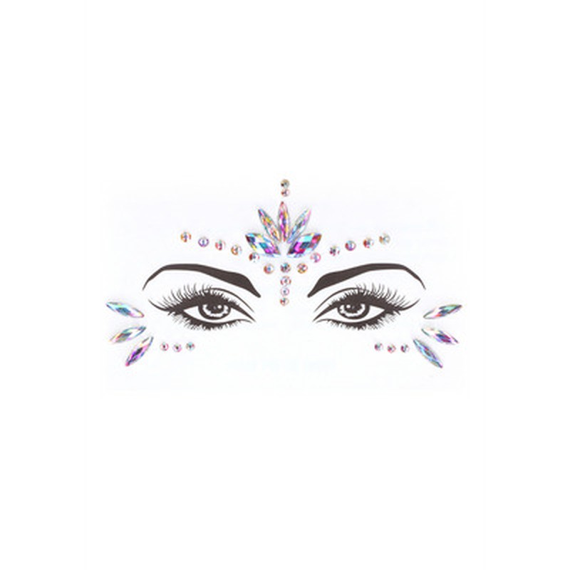 DAZZLING EYE CONTACT BLING STICKER