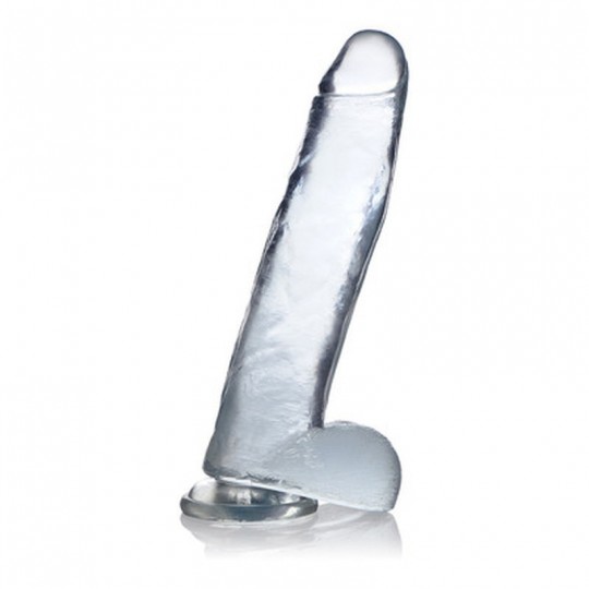 DILDO WITH BALLS - 11 / 28 CM