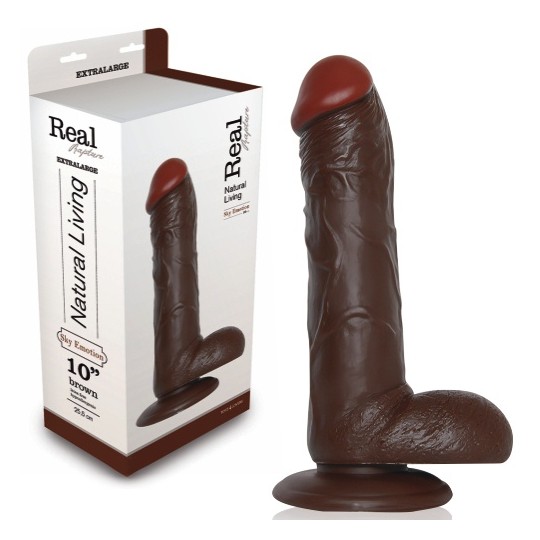 REAL RAPTURE SKY EMOTION REALISTIC DILDO 10&#039;&#039; BLACK