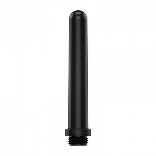 ERGOFLO - PREMIUM TIP FOR ANAL SHOWER - 5” / 13 CM - BLACK