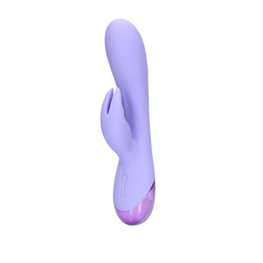 SMOOTH SILICONE RABBIT VIBRATOR - DIGITAL LAVENDER