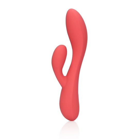 SMOOTH ULTRA SOFT SILICONE RABBIT VIBRATOR - ASTRO DUST