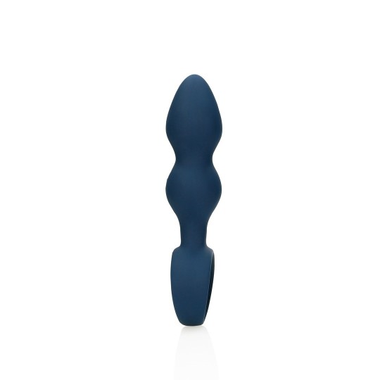 TEARDROP SHAPED ANAL PLUG - LARGE - BALTIC BLUE