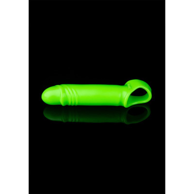 SMOOTH, STRETCHABLE PENIS SHEATH - GLOW IN THE DARK