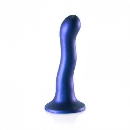 ULTRA SOFT SILICONE CURVY G-SPOT DILDO - 7&#039; / 17 CM