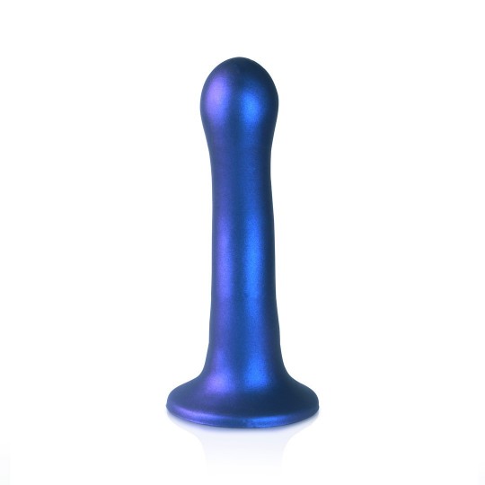 ULTRA SOFT SILICONE CURVY G-SPOT DILDO - 7&#039;&#039; / 17 CM