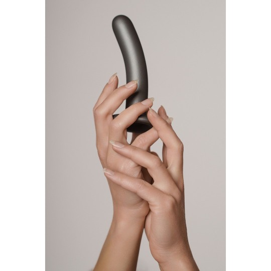 SMOOTH SILICONE G-SPOT DILDO - 5\&#039;\&#039; / 12 CM