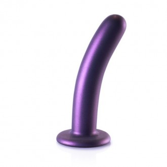 SMOOTH SILICONE G-SPOT DILDO - 6'' / 14,5 CM