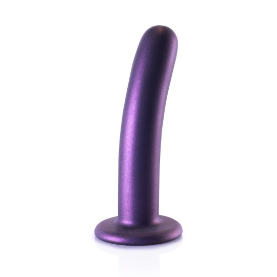 SMOOTH SILICONE G-SPOT DILDO - 6&#039; / 14,5 CM