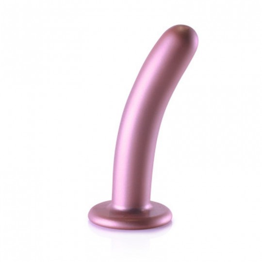 SMOOTH SILICONE G-SPOT DILDO - 6&#039; / 14,5 CM