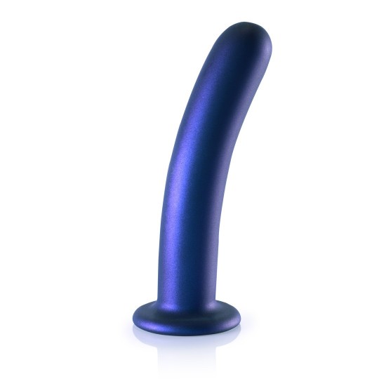 SMOOTH SILICONE G-SPOT DILDO - 7&#039;&#039; / 17 CM