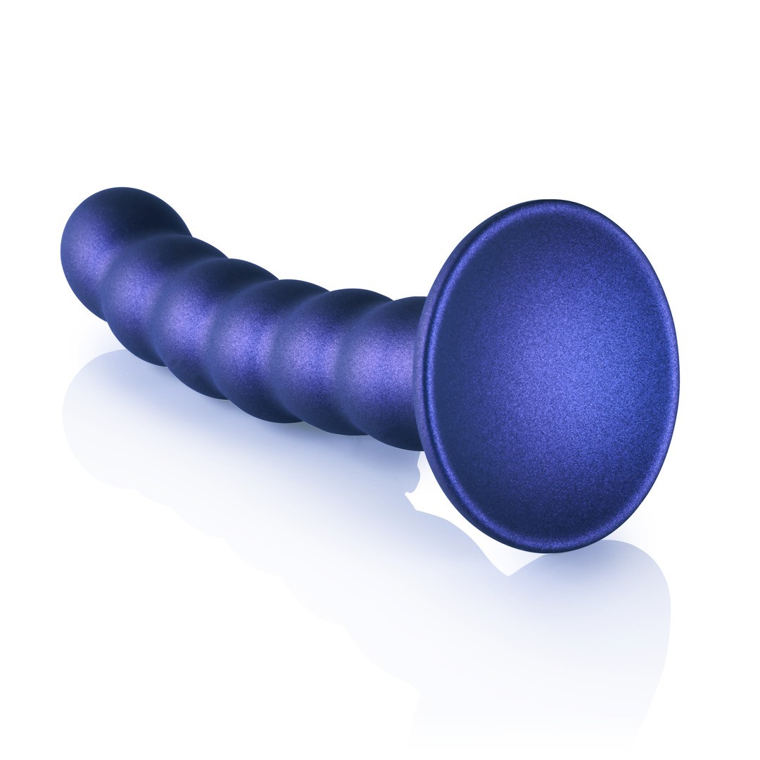 BEADED SILICONE G-SPOT DILDO - 5\&#039;\&#039; / 13 CM